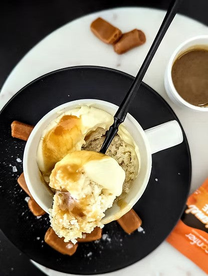 Salted Caramel Brownie in a Mug Mix 50g – Gluten Free Mug Cake