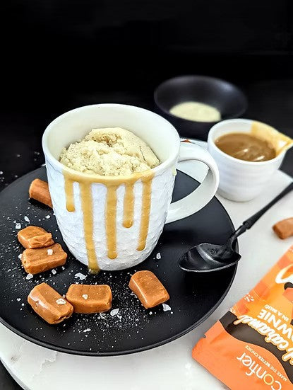 Salted Caramel Brownie in a Mug Mix 50g – Gluten Free Mug Cake