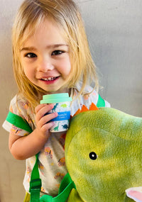 Dinosaur Babychino Cup 120ml with Straw
