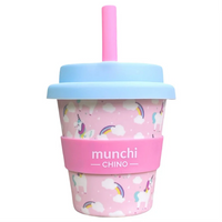 Unicorn Babychino Cup 120ml with Straw